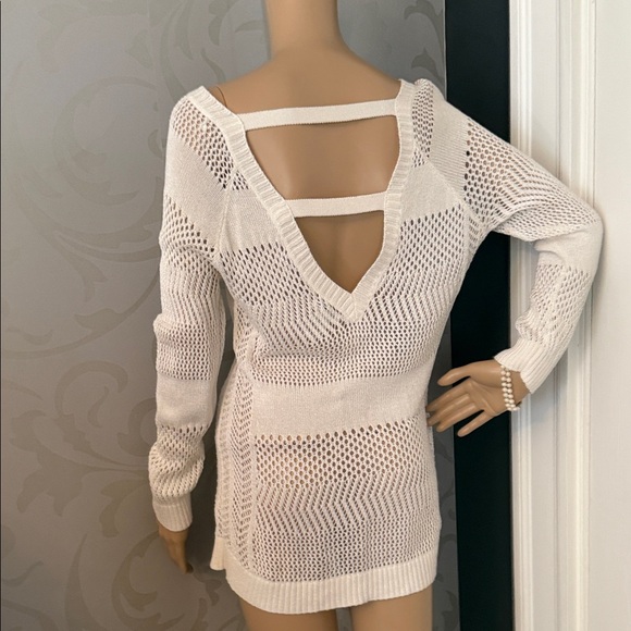 Cache Ivory Knit Top - Picture 2 of 5